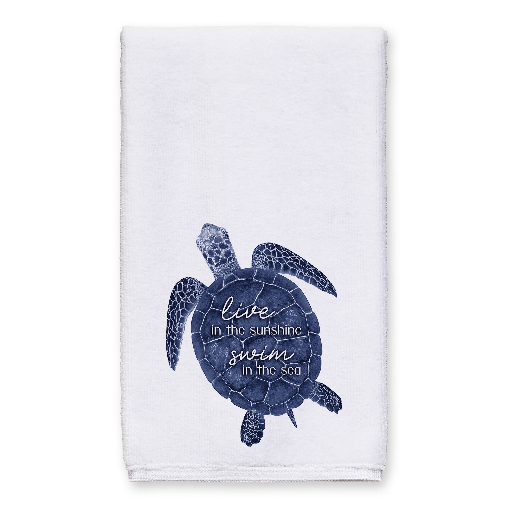 Live in The Sunshine Swim In The Sea Tea Towel Set